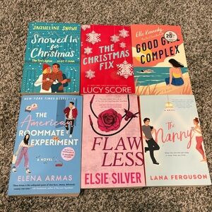 Romance Book Bundle 6 Paperback Novels Contemporary Holiday Women’s Fiction Set